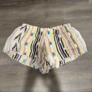 Women’s Z&L Ivory Beach Shorts Size Medium